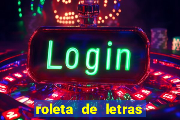 roleta de letras stop online